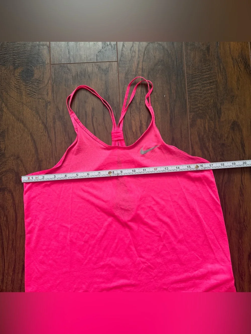 Nike Medium Hot Pink Dri-FIT Cool Breeze Strappy Athletic Tank Top